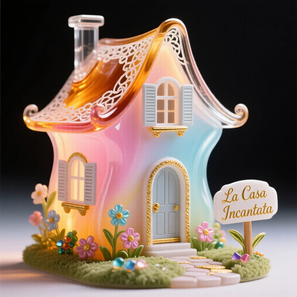 A cute little house.